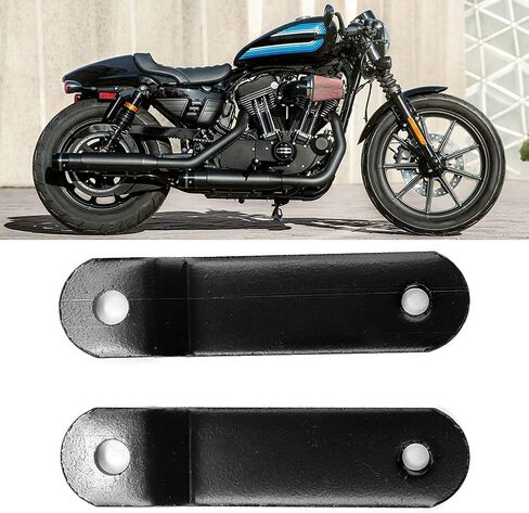 Tank Lift Kit, with Iron Material, Stylish Design for Motorcycle Accessory, for Gas Fuel Tank Riser Bracket Lift, Suitable for Motorcycles, Black Color (65mm) in Saudi Arabia