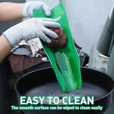 Babelshar Foldable Flexible Funnel for Oil Change, Form a Funnel for Automotive Use, Large Flex Oil Filling and Draining Tools, Spill-Free, Easy to Clean, for Lawnmower Motorcycle Snowplow Truck in Saudi Arabia