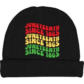 inktastic Juneteenth Since 6.19.1865 Baby Beanie Hat in Saudi Arabia