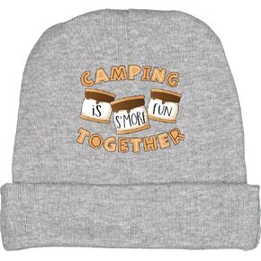 التخييم inktastic هو S'more Fun Together S'mores Baby Beanie Hat in Saudi Arabia