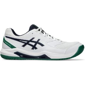حذاء التنس GEL-DEDICATE 8 للرجال من ASICS، مقاس 11، أسود/أزرق تونا in Kuwait