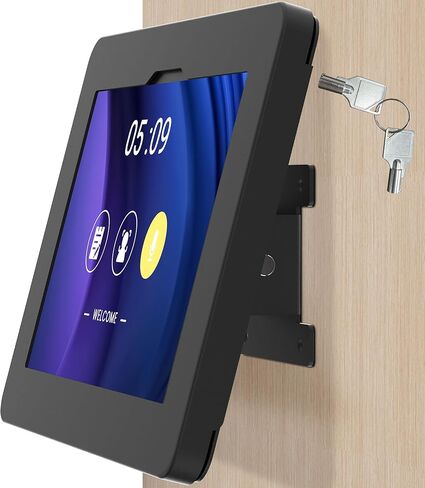 Tablet Wall Mount Compatible with Samsung Galaxy Tab A9+ Anti-Theft Lock Adjustable BSW101WJ in Kuwait