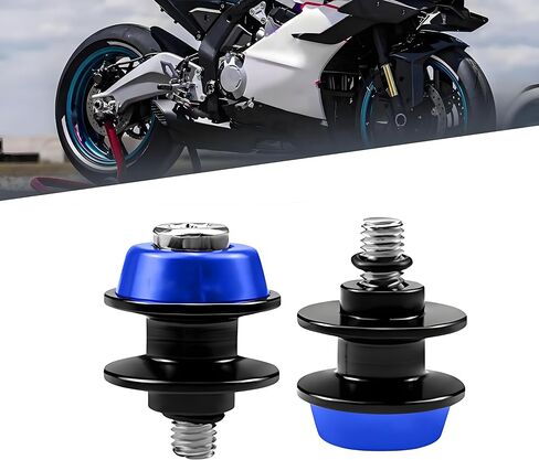 Motorcycle Swing Arm Spools Sliders for CFMOTO 675SR-R 675SR 675SS 450MT 250SR 450SR 400GT 650GT 150NK 250NK 400NK 650NK 700CLX 650MT 800MT 700MT 800NK (Black) in Saudi Arabia