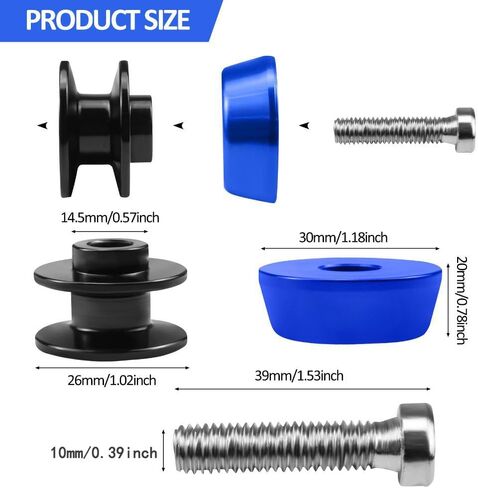 Motorcycle Swing Arm Spools Sliders for CFMOTO 675SR-R 675SR 675SS 450MT 250SR 450SR 400GT 650GT 150NK 250NK 400NK 650NK 700CLX 650MT 800MT 700MT 800NK (Black) in Saudi Arabia