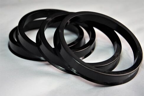 Customadeonly 4 Pieces Polycarbonate Hub Centric Rings 108mm Wheel Bore to 77.8mm Factory Hub Bore 77.8 to 108 Rims in Saudi Arabia