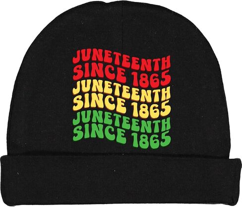 inktastic Juneteenth Since 6.19.1865 Baby Beanie Hat in Saudi Arabia