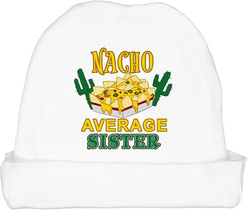 inktastic nacho sister baby beanie hat in Saudi Arabia