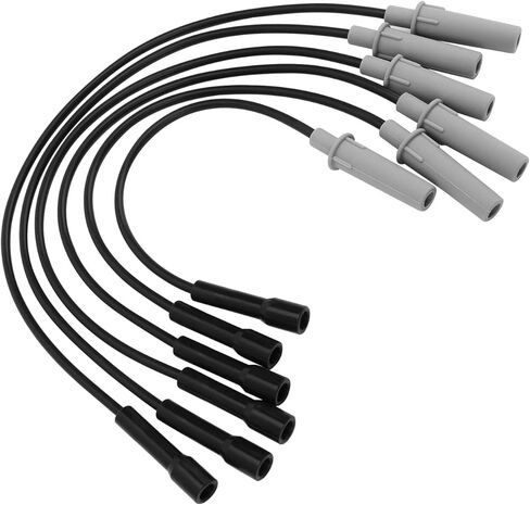 5019593AA 6 PCS Ignition Scless Slug Slug Wires مجموعة 2001-2010 Dodge Grand Caravan ، Chrysler Town & Country ， 2005-2008 Pacifica/2009-2010 Volkswagen Routan Replace# 05019593aa ، 7b0905409 in Saudi Arabia