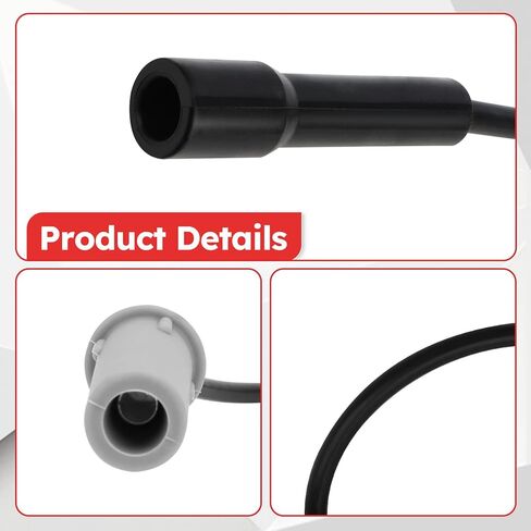 5019593AA 6 PCS Ignition Scless Slug Slug Wires مجموعة 2001-2010 Dodge Grand Caravan ، Chrysler Town & Country ， 2005-2008 Pacifica/2009-2010 Volkswagen Routan Replace# 05019593aa ، 7b0905409 in Saudi Arabia
