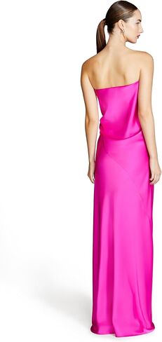 H HALSTON Women's Lisette Satin Gown in Saudi Arabia