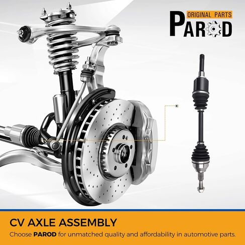 PAROD 662313 أمامي مجموعة محور محور CV اليسرى ملائمة لعام 2013-2016 LINCOLN MKZ ، 2013-2020 Fusion Ford ، Side Driver ، 1.5L 1.6L 2.0l in Saudi Arabia