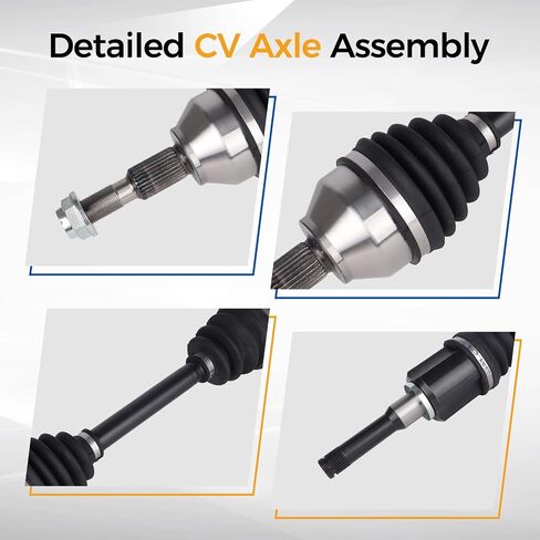 PAROD 662313 أمامي مجموعة محور محور CV اليسرى ملائمة لعام 2013-2016 LINCOLN MKZ ، 2013-2020 Fusion Ford ، Side Driver ، 1.5L 1.6L 2.0l in Saudi Arabia