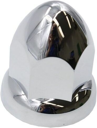 33mm Chrome Lug Nut Covers Style 20 Push On Plastic Front Rear 9910276,3-7 Days Delivery in Saudi Arabia