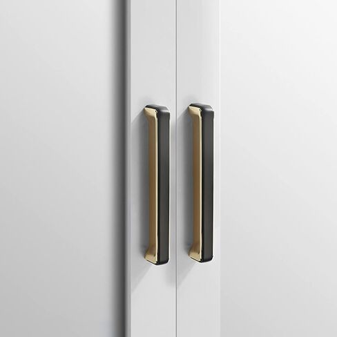 Handle, Cabinet Handles,Cabinet Wardrobe Handles Solid Zinc Alloy Door Handles Drawer Handles for Kitchen Drawer Bedroomniture Hardware(64Mm(2.5In)) in Saudi Arabia