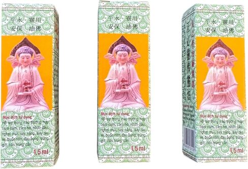 3 x dau phat linh - Truong Son Medicated Oil ، زيت أساسي فيتنامي ، زجاجة 3 ملاب 3 صناديق in Saudi Arabia
