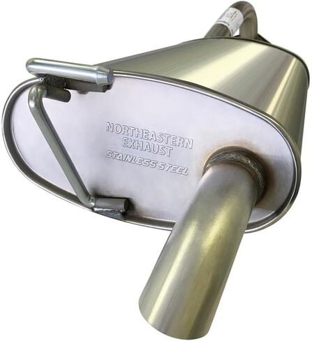أنبوب الرنان ، مجموعة العادم كاتم الصوت تناسب 2005-2008 تويوتا كورولا 1.8L | الفولاذ المقاوم للصدأ | العادم الشمالي الشرقي | طوقا مجانية ومشبك ورب الترباس الربيع in Kuwait