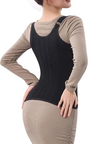 Waist Trainer for Women Corset Shapewear Tummy Control Vest Waist Cincher Shaper Workout Girdle in Kuwait
