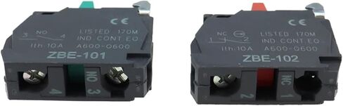 50pcs زر التبديل كتلة الاتصال Zbe-101 No/Zbe-102 NC XB4/XB5 (ZBE102) in Kuwait