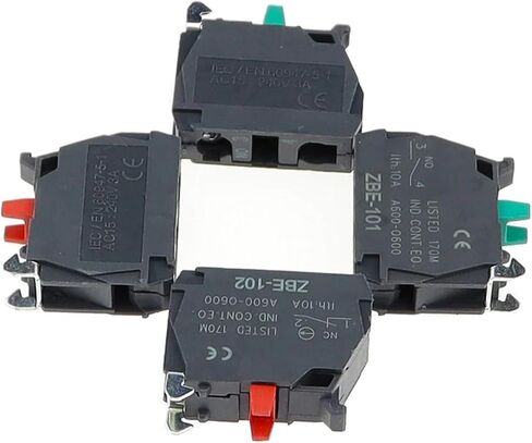1pcs Button Switch Contact Block Zbe-101 No/Zbe-102 Nc XB4/XB5(ZBE102) in Saudi Arabia