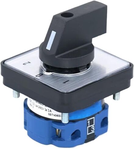 1Pcs SZW26/LW26-20/D101.1 20A 660V 1-0-2 One Phase Four Terminals Transfer Rotary Universal Changeover Cam Switch 64X64 48X48 Mm Pane(D101.1 1 0 2 48X48mm) in Saudi Arabia