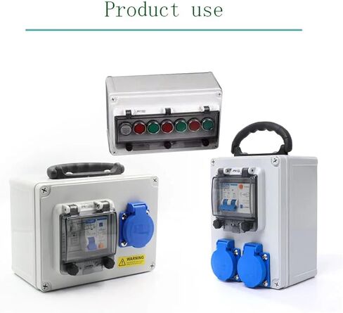 1Pcs 2-18 way circuit breaker switch transparent protection cover IP67 waterproof box shielding switch window protection cover(18-way) in Saudi Arabia