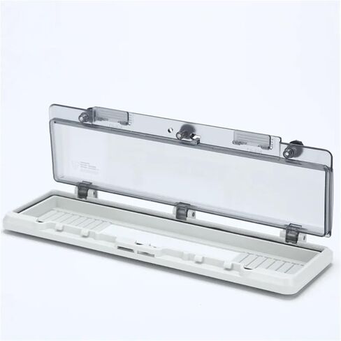 1Pcs 2-18 way circuit breaker switch transparent protection cover IP67 waterproof box shielding switch window protection cover(18-way) in Saudi Arabia