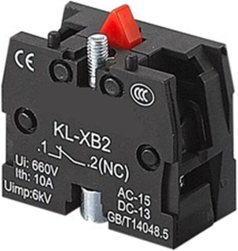 1PCS زر التبديل ذاتيا إعادة تعيين XB2 Small Mushroom Head Emergency Stop 22mm Knob Key Starting Powering Power على XB2-BS542 XB2-BA31 XB2-BA42 (XB2-BA3341 WHITE) in Saudi Arabia