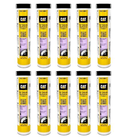 CAT 452-6001 Application Application Grease NLGI #2 ، 5 ٪ MOLY 13.7oz. | 10 خراطيش in Saudi Arabia
