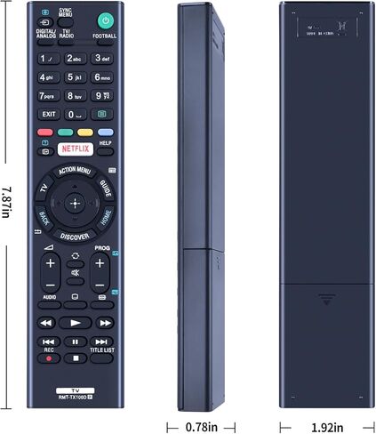 RMF-TX310U Voice Mic Replace Remote Control fit for Sony Bravia TV XBR-65X800G XBR-43X800G XBR-65X900F XBR-85X850F XBR-75X800G XBR-49X800G XBR-65X850F XBR-75X900F XBR-85X900F XBR-55X900F XBR-49X900F in Kuwait