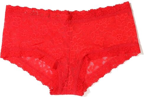 hanky panky - Daily Lace Boyshorts | Women's Underwear, Soft Stretch Fit Panties, Cotton Blend | Sizes (XS-XL), 3 pack in Kuwait
