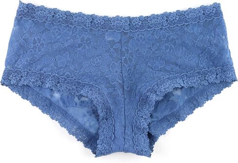 hanky panky - Daily Lace Boyshorts | Women's Underwear, Soft Stretch Fit Panties, Cotton Blend | Sizes (XS-XL), 3 pack in Kuwait