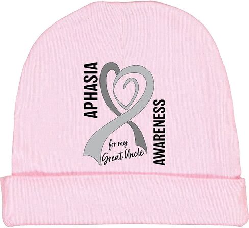 inktastic Aphasia Awareness for My Great Uncle Baby Beanie Hat in Saudi Arabia