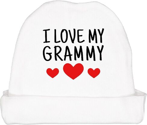 inktastic I Love My Grammy Baby Beanie Hat in Saudi Arabia