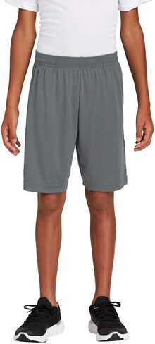SPORT-TEK Youth PosiCharge Competitor Pocketed Short | Breathable Basketball Shorts for Boys & Girls, Athletic Fit in Saudi Arabia