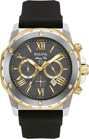 سلسلة النجوم البحرية للرجال في Bulova Men Men-اثنين من الفولاذ المقاوم للصدأ من الفولاذ المقاوم للصدأ 6 من الفولاذ المقاوم للصدأ 6 يوني in Saudi Arabia