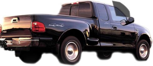 Precut Window Tint Film Front Two Door Windows Tint Film Cars Sun Blocking Protection Privacy Anti Shatter Glass 2 Ply Computer Cut Any Tint Shade for Ford F150 Extended Cab 1997-2003 in Saudi Arabia