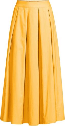 LANDS 'End Women's Poplin Godet Maxi Skirt in Saudi Arabia