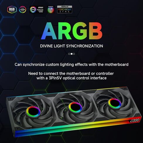 P1 Performance Black Computer Case Fans, LCP Polymer Material Cooling Fan,120mm CPU Fan PWM 2650RPM 92CFM 4.55mmH20 FDB Bearing, Suitable for PC Chassis&CPU Cooler&Desktop Case in Kuwait