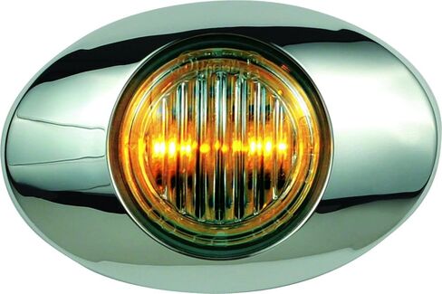 Optronics 00212236p M3 سلسلة Clear Lens Light 3 "Marker/التخليص ضوء ، سلسلة الألفية ، العنبر in Saudi Arabia