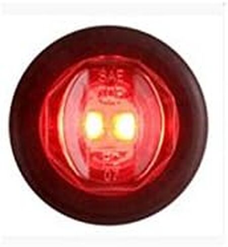 Optronics Uni-lite LED Marker/التخليص الضوء الأحمر (MCL11RKB)- واحد in Kuwait