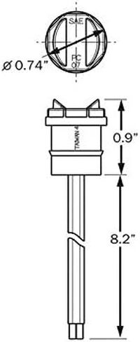 Optronics Uni-lite LED Marker/التخليص الضوء الأحمر (MCL11RKB)- واحد in Kuwait