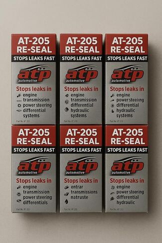AT-205 Re-Seal – Stop Leak Additive for Engine, Transmission, Power Steering & Hydraulic Systems | 6-Pack (8 oz Each) in Saudi Arabia