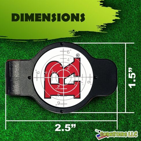 Cornhole Board Level Accessory | Achieve Perfect Cornhole Board Alignment For Consistent Play |All Weather | Instant Measurements | Easy To Use Indoor or Outdoor | 1 or 2 Pack |Patented| Cornstars LLC in Saudi Arabia