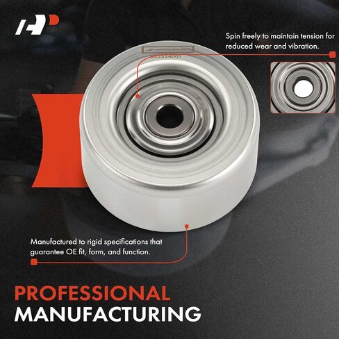 A-Premium Belt Idler Pulley Compatible with Toyota Tacoma 2005-2023, Tundra 2005-2014, 4Runner 2003-2024, FJ Cruiser 2007-2014 & Lexus LS500 2018-2018, 2.7L 3.4L 3.5L 4.0L in Saudi Arabia