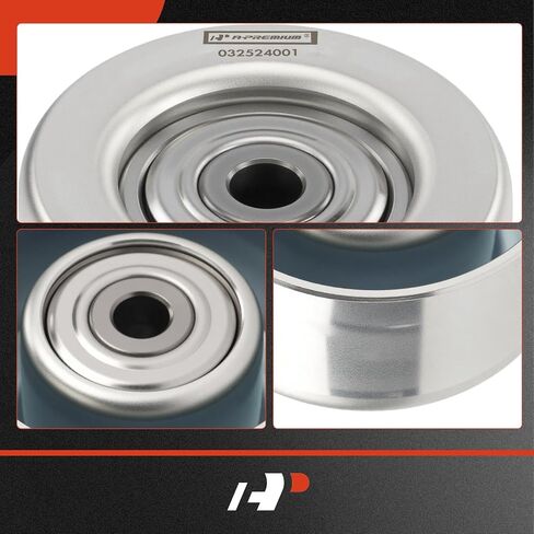 A-Premium Belt Idler Pulley Compatible with Toyota Tacoma 2005-2023, Tundra 2005-2014, 4Runner 2003-2024, FJ Cruiser 2007-2014 & Lexus LS500 2018-2018, 2.7L 3.4L 3.5L 4.0L in Saudi Arabia