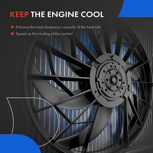 12V Engine Radiator Cooling Fan Assembly for Honda Civic 2012-2015 and Acura ILX 2013-2015 - Electric Automotive Fan in Saudi Arabia