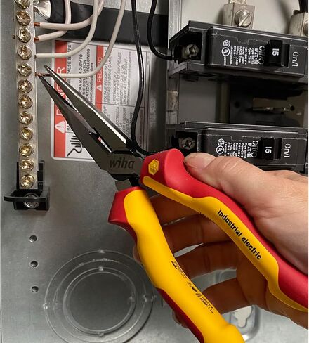 Wiha 32968 3 Piece Insulated Industrial Grip Pliers and Cutters Set, Red in Saudi Arabia