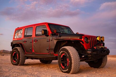 x Rhino Hide Armor Body Armor Kit 4 Door Jeep Wrangler in Kuwait