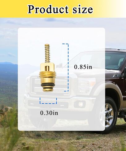 25Pcs-Standard M10 Brass A/C Schrader Valve Core BAS03009 Compatible With GM 10245619 MT0065 59356 Chrysler 4882331 And More Vehicles Accessories,Replace 134A R12 Systems ﻿ in Saudi Arabia