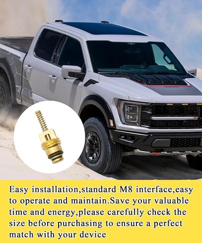 25Pcs-Standard M10 Brass A/C Schrader Valve Core BAS03009 Compatible With GM 10245619 MT0065 59356 Chrysler 4882331 And More Vehicles Accessories,Replace 134A R12 Systems ﻿ in Saudi Arabia